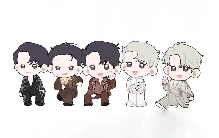 Ảnh Anh Tú Atus chibi phong cách độc đáo