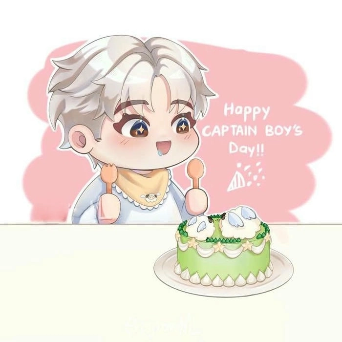 Ảnh Captain Boy cute phong cách chibi