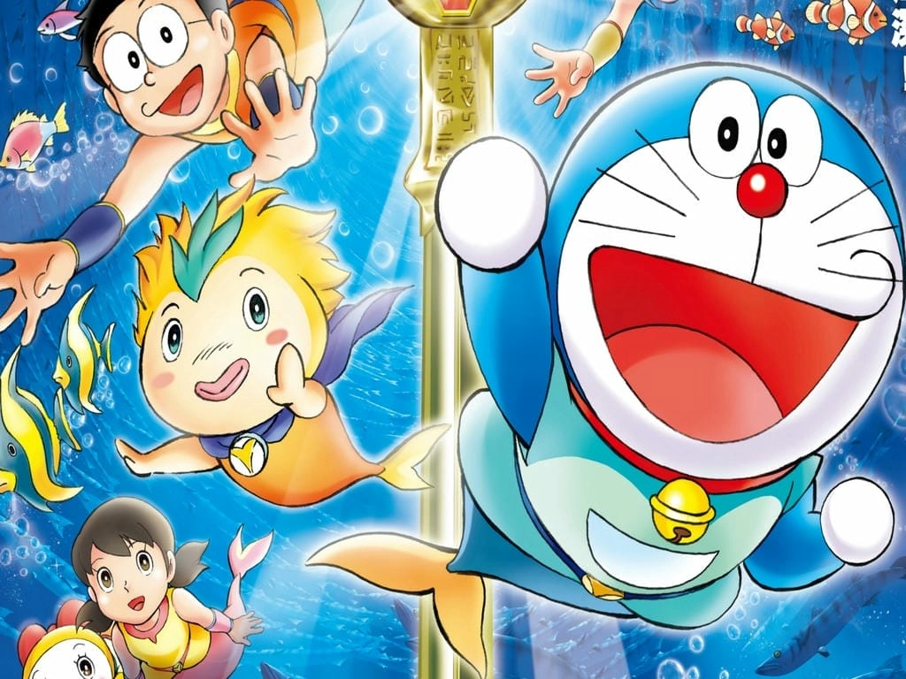 Ảnh Doremon 3D cute chất lượng cao