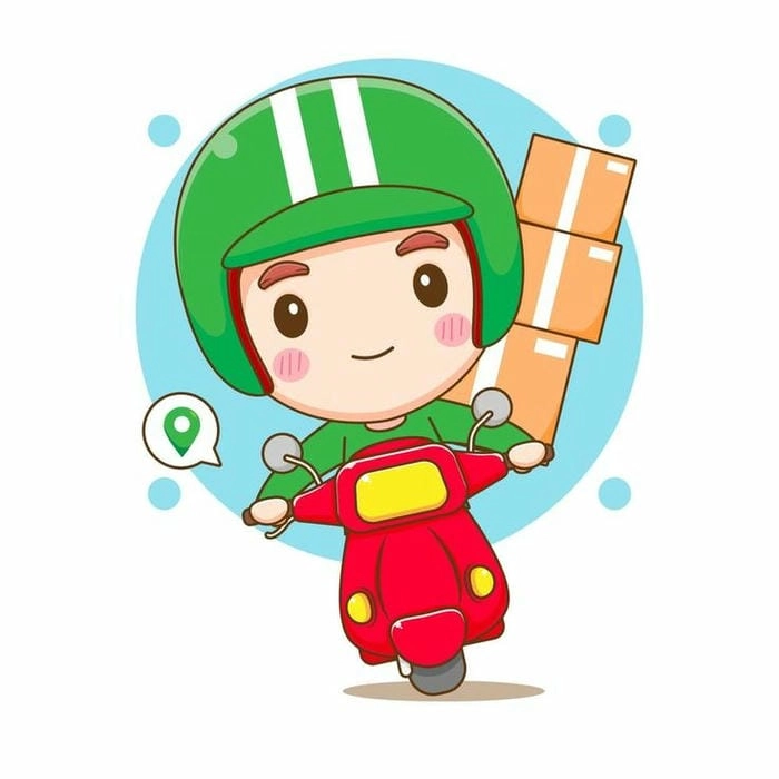 Ảnh Grab chibi dễ thương