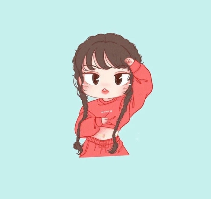 Ảnh Jisoo chibi mới nhất cho fan BLACKPINK