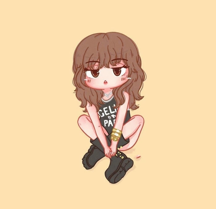 Ảnh Lisa chibi BLACKPINK cho fan girl