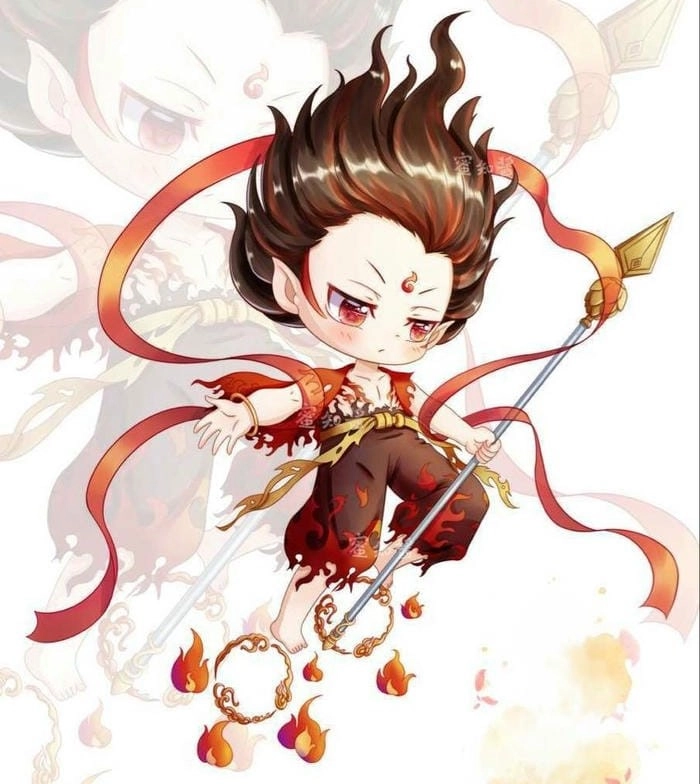 Ảnh Na Tra chibi trong Ma Đồng Giáng Thế