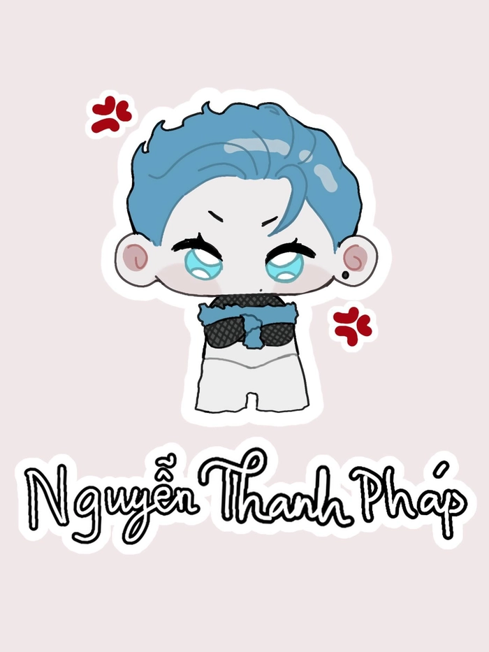 Ảnh Pháp Kiều chibi phiên bản dễ thương