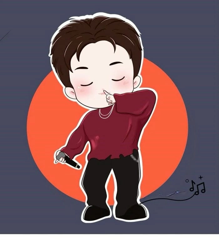 Ảnh Quang Hùng MasterD chibi làm avatar