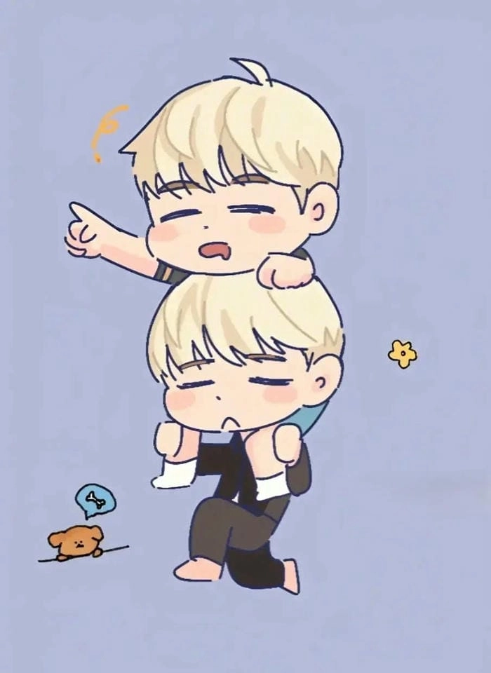 Ảnh Rhycap chibi cute phong cách