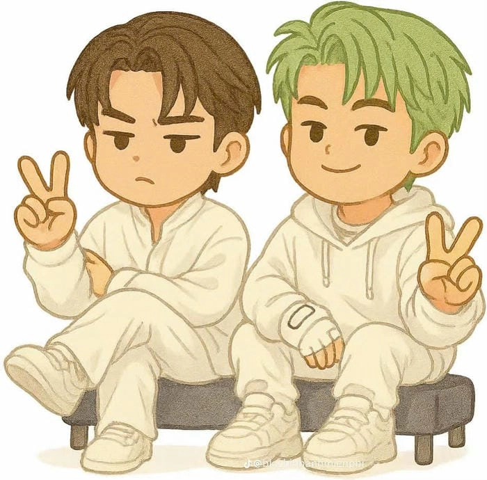 Ảnh Rhycap cute chibi ấn tượng
