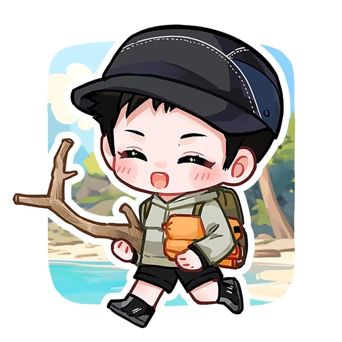 Ảnh Vương Nhất Bác cute phiên bản hoạt hình