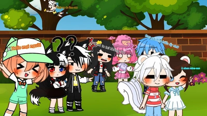 Ảnh chibi Hero Team phong cách hài hước