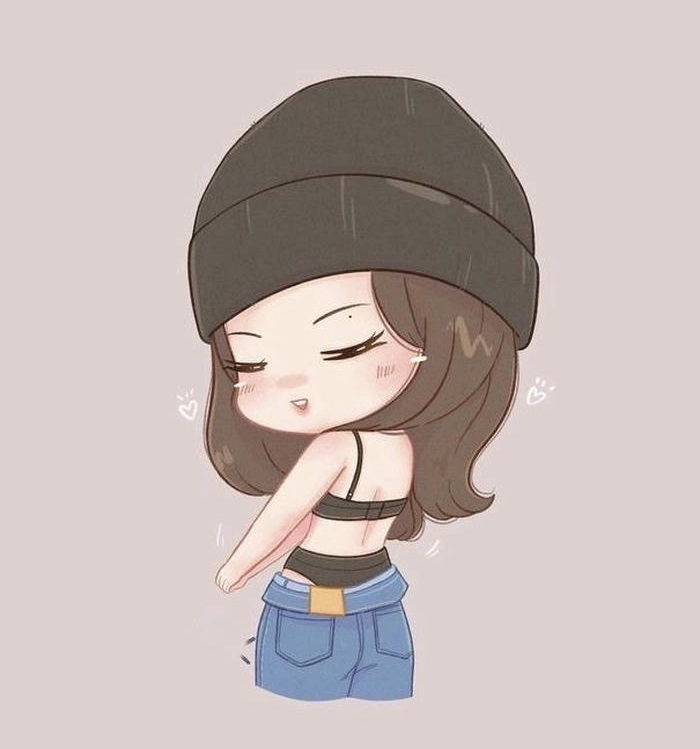 Ảnh chibi Jisoo BLACKPINK cực đáng yêu
