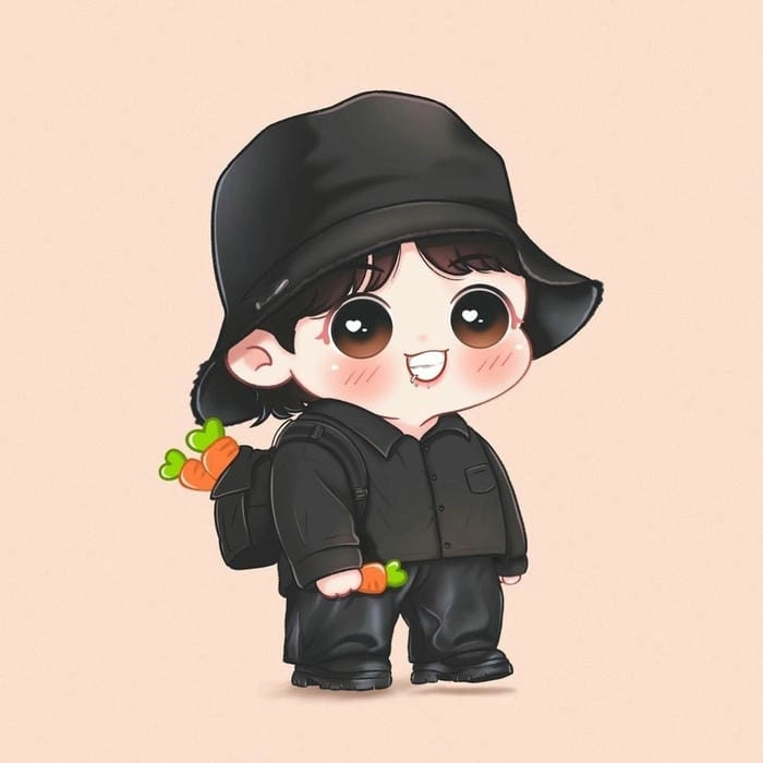 Ảnh chibi của Jungkook BTS