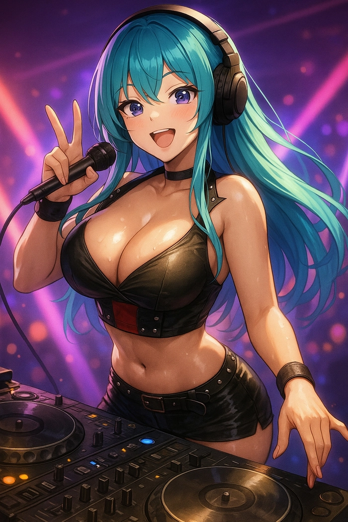 Ảnh cô gái cute anime phong cách moe