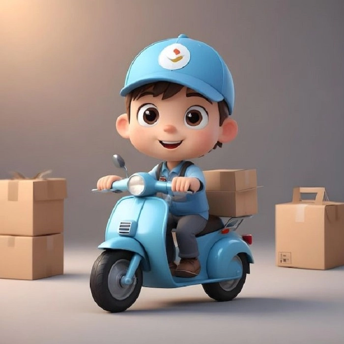 Ảnh minh họa Grab chibi đáng yêu