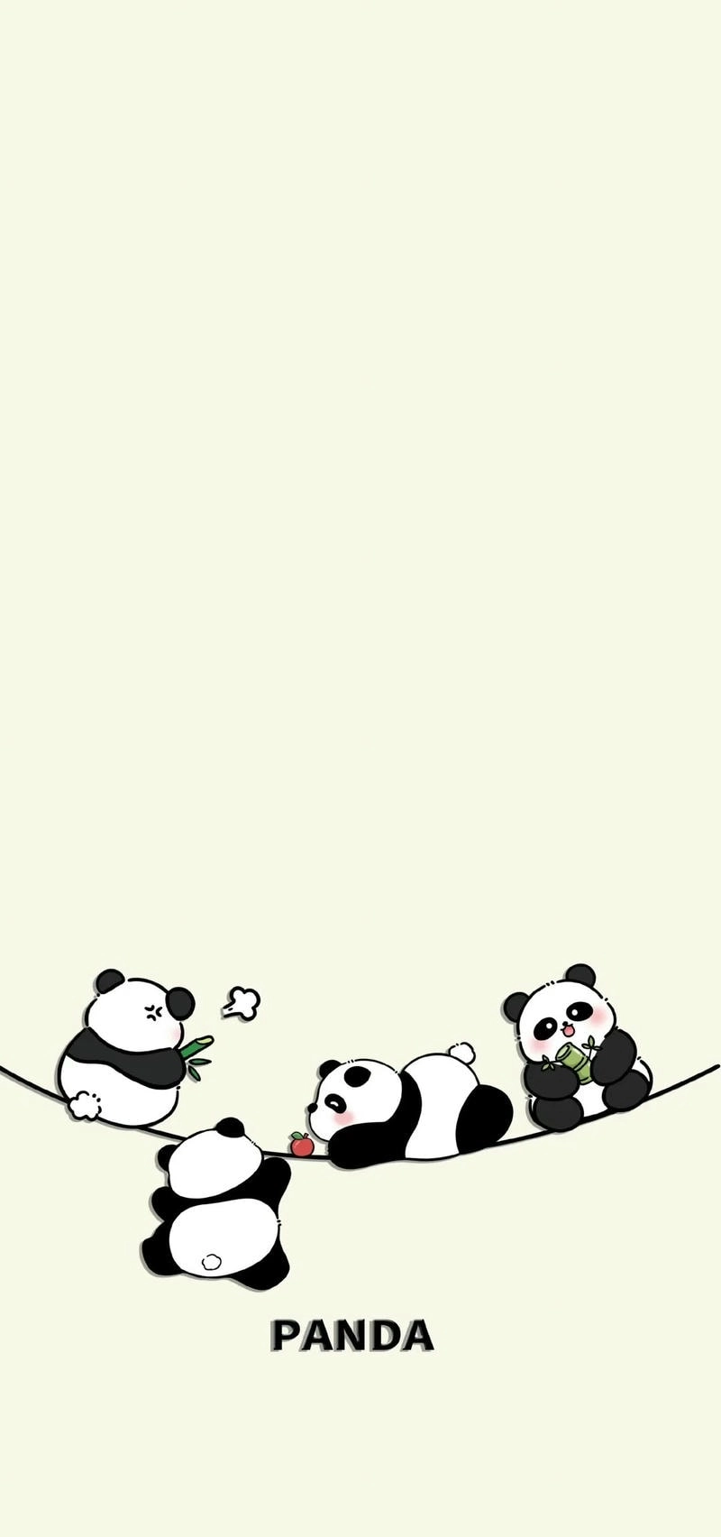 Ảnh nền Gấu Trúc cute chất lượng cao