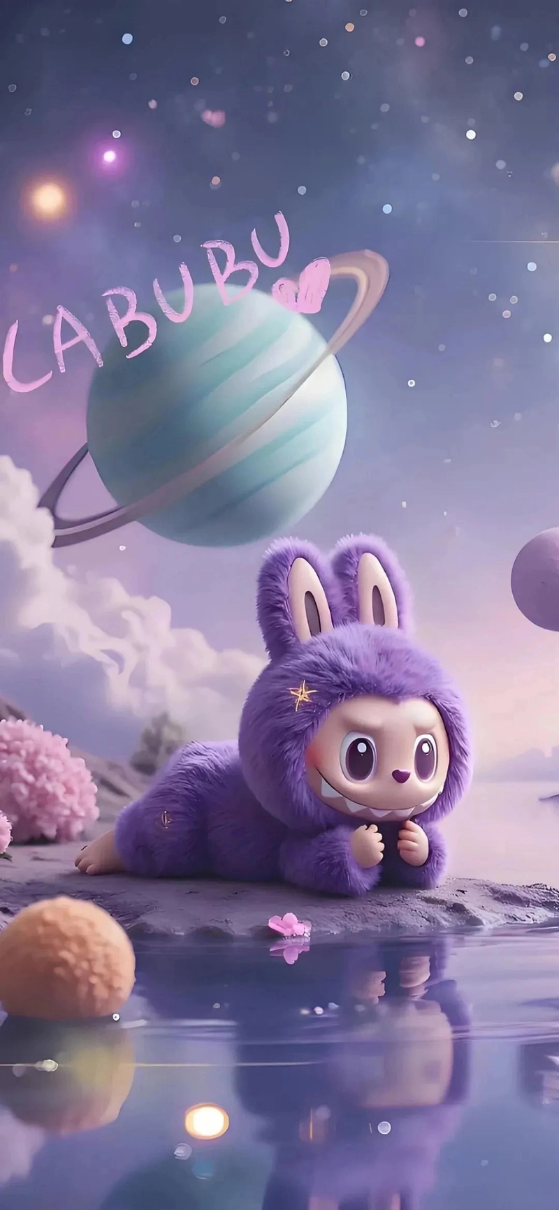 Ảnh nền avatar màu tím cute