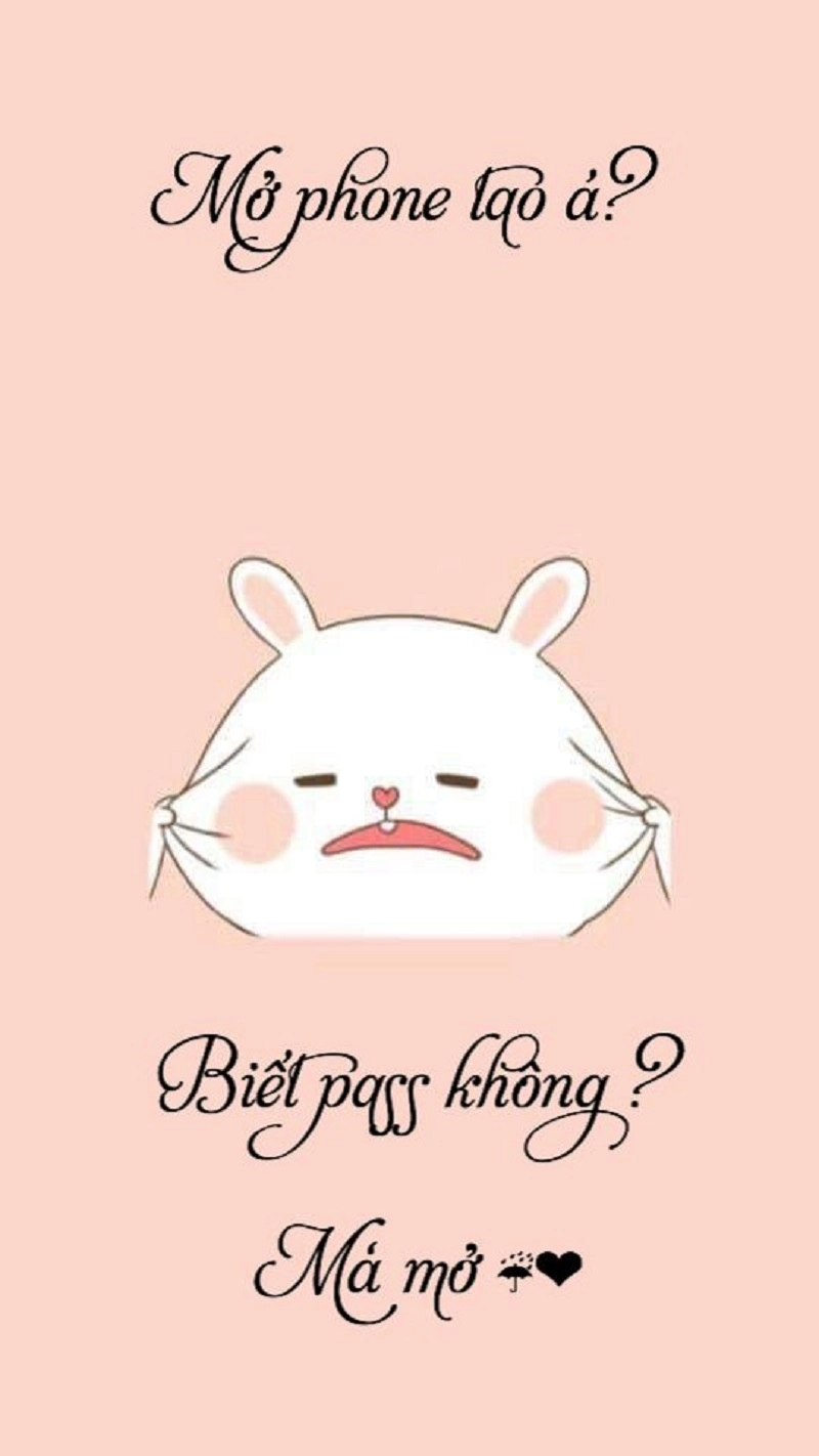 Ảnh nền cute có chữ cho điện thoại