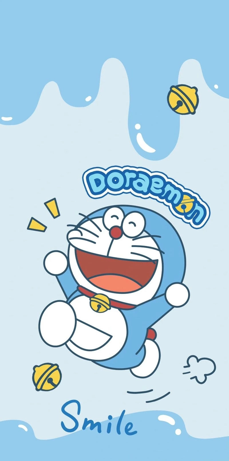 Ảnh nền dễ thương màu xanh dương