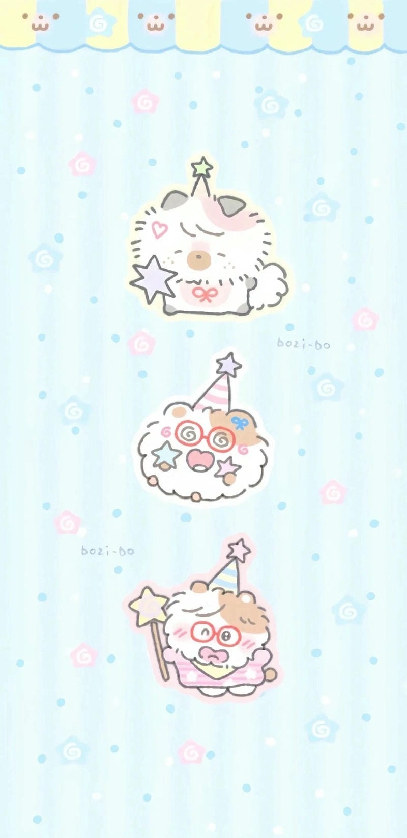 Ảnh nền màu xanh dương pastel