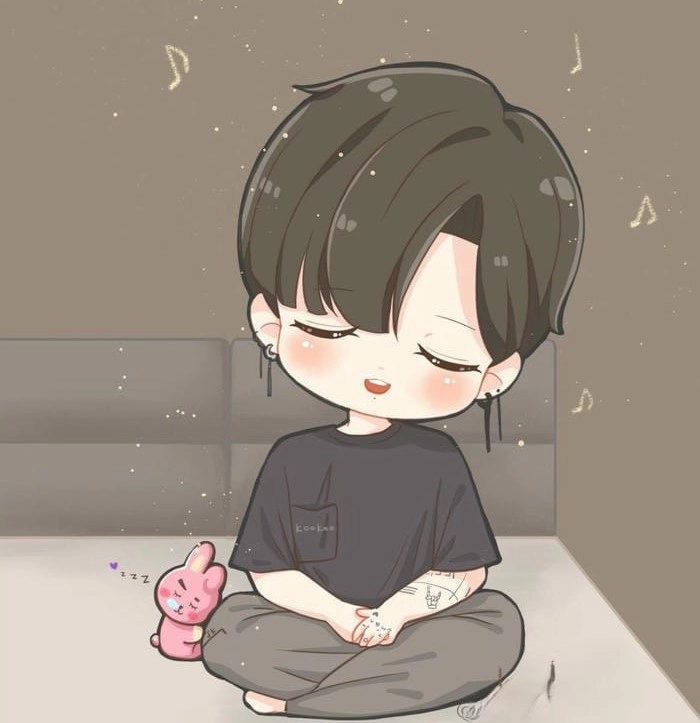 Ảnh vẽ tay Jungkook chibi cute