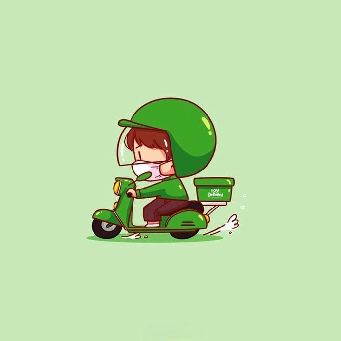 Avatar Grab chibi đơn giản mà dễ thương