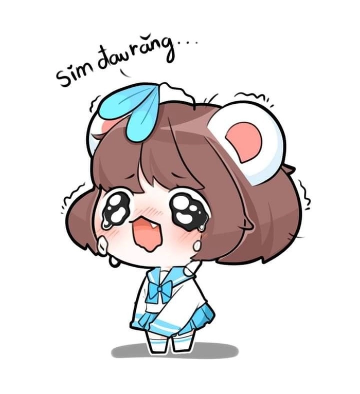 Avatar Simmy cute chibi đơn giản mà đẹp