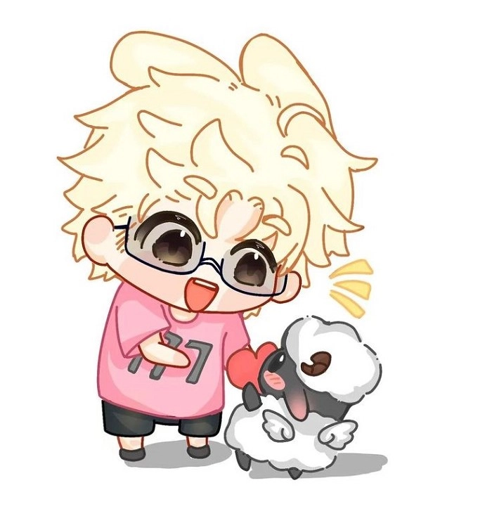 Captain Boy chibi dễ thương cute