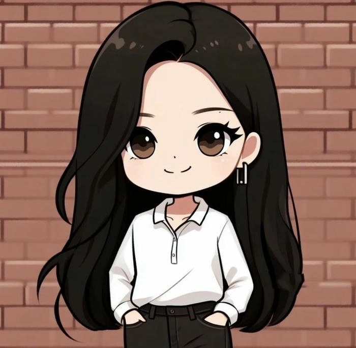 Chibi Jennie BLACKPINK phiên bản học sinh