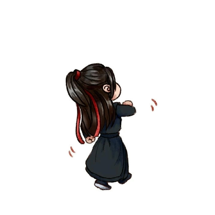 Chibi Ngụy Anh trong Ma Đạo Tổ Sư