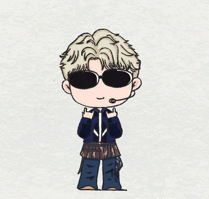Dương Domic chibi phong cách cute