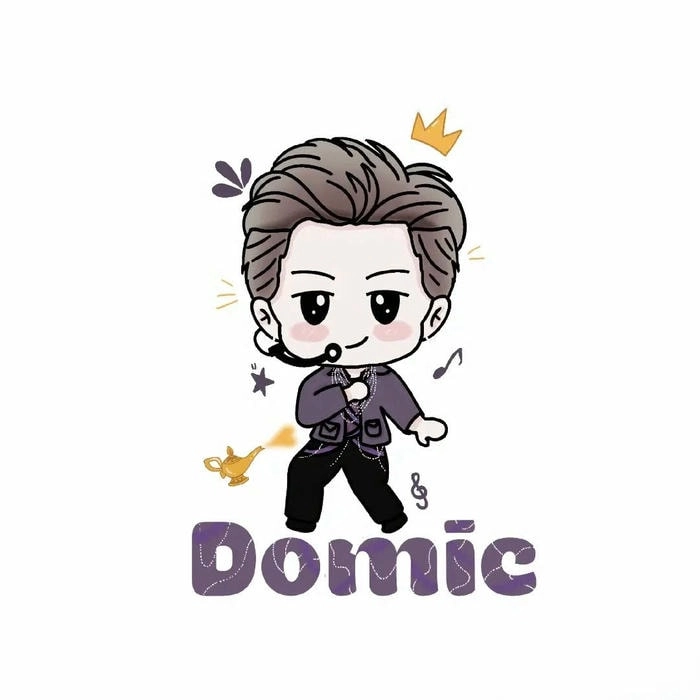 Dương Domic chibi trong anime