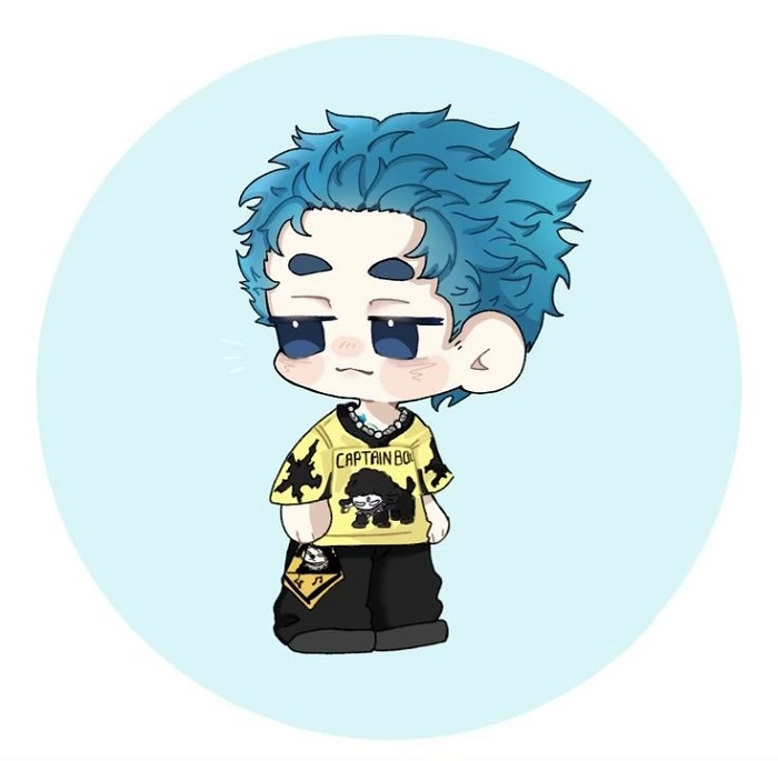 Hình Captain Boy chibi ngộ nghĩnh