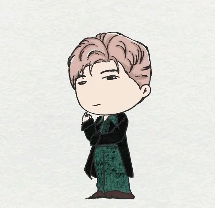 Hình Dương Domic chibi ngộ nghĩnh