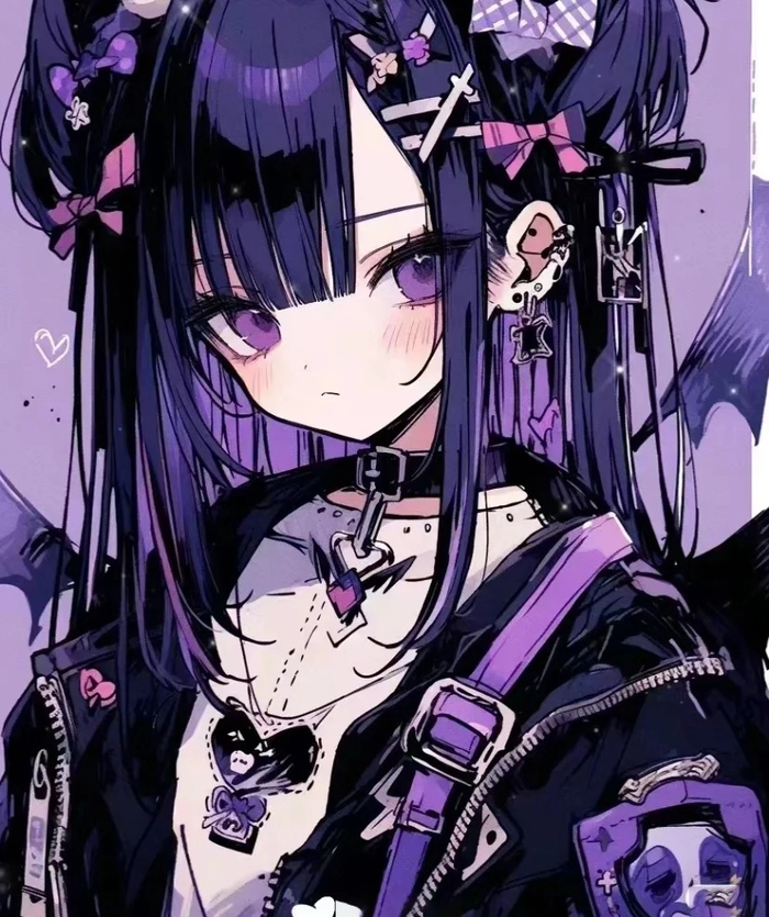 Hình Kuromi cute phong cách anime