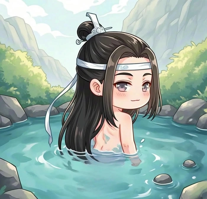 Hình Lam Trạm chibi full HD