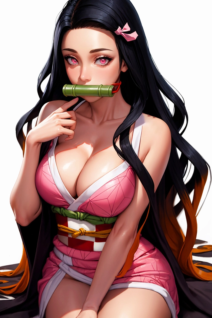 Hình Nezuko cute gợi cảm