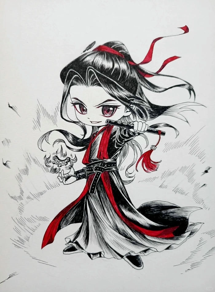 Hình Ngụy Anh chibi cho fan