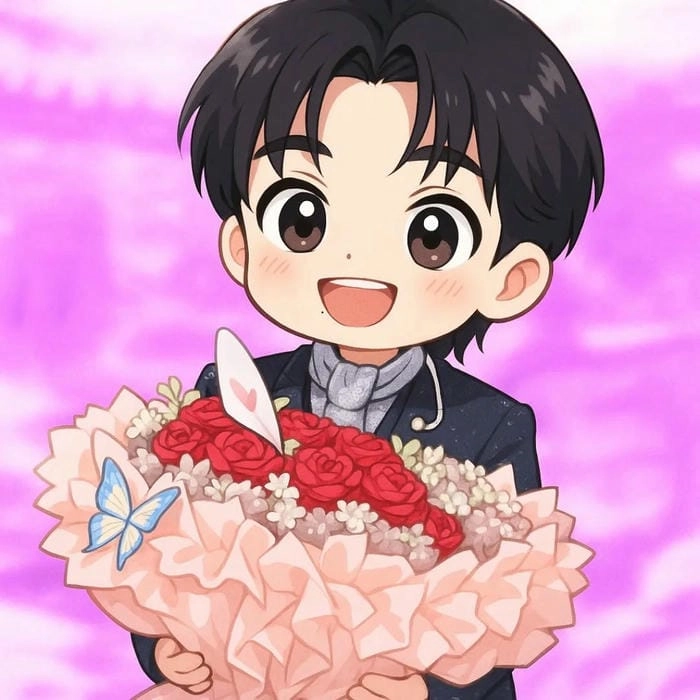 Hình Quang Hùng MasterD chibi đậm chất idol
