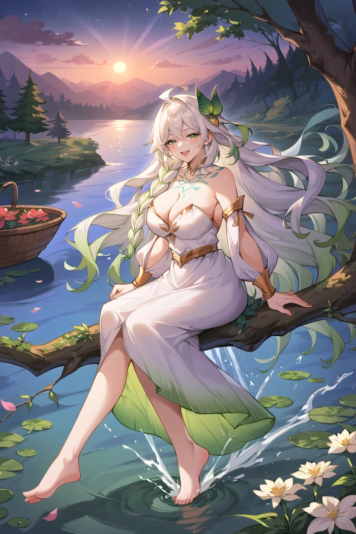 Hình Rukkhadevata cosplay fantasy