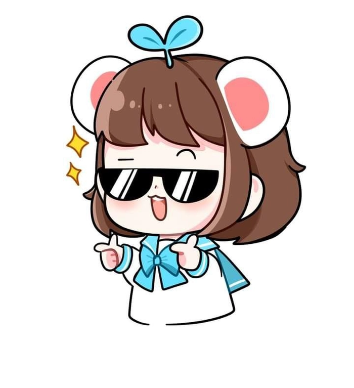 Hình Simmy chibi dễ thương cho mạng xã hội