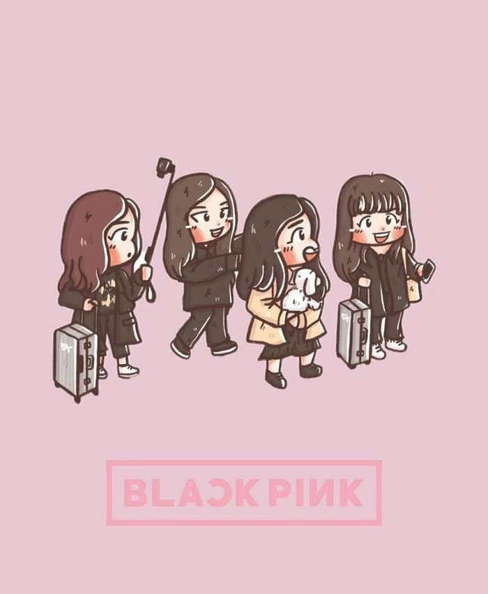 Hình ảnh BlackPink chibi đáng yêu