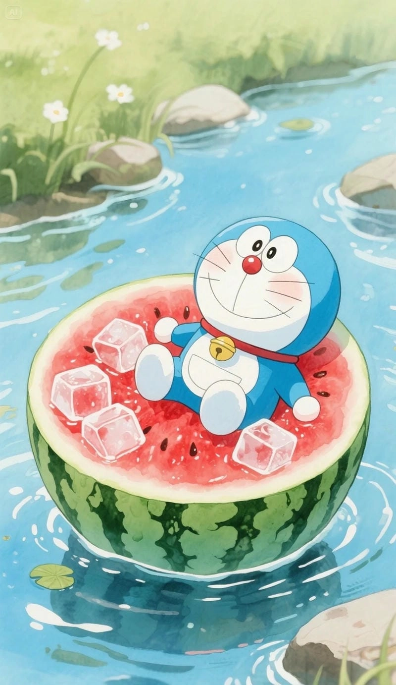 Hình ảnh Doremon cute ngộ nghĩnh