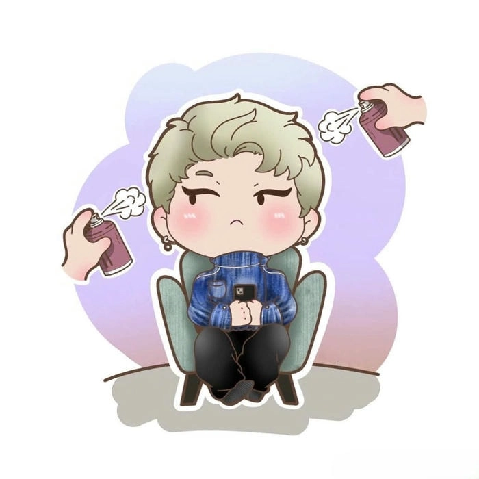 Hình ảnh Dương Domic chibi đáng yêu