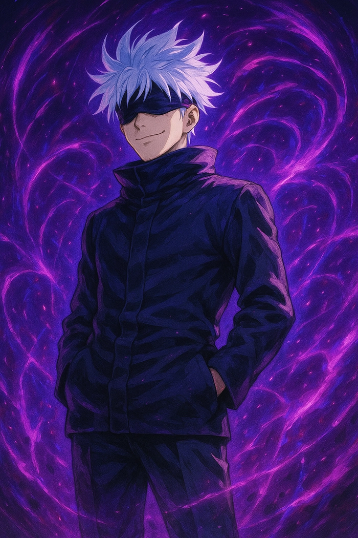 Hình ảnh Gojo Satoru trong Jujutsu Kaisen