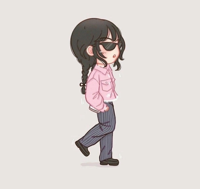 Hình ảnh Jennie chibi cho fan BLACKPINK