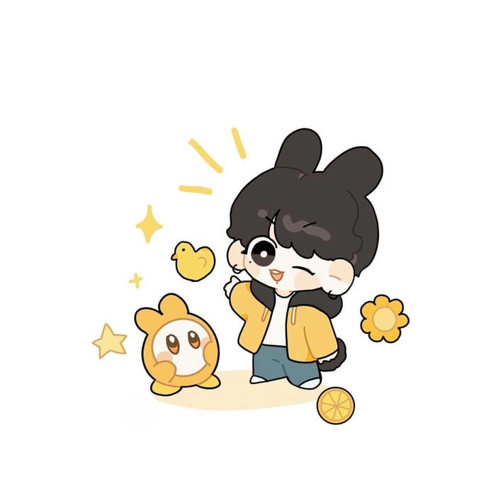 Hình ảnh Jungkook chibi dễ thương