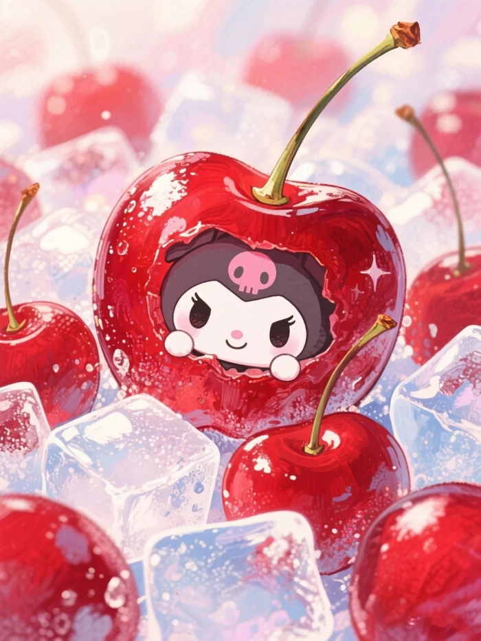 Hình ảnh Kuromi cute phiên bản fanart