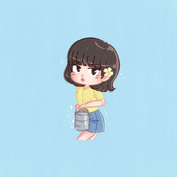Hình ảnh Lisa chibi ngọt ngào như kẹo