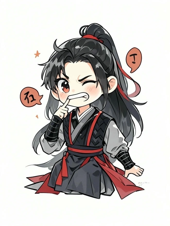 Hình ảnh Ngụy Anh chibi độc đáo