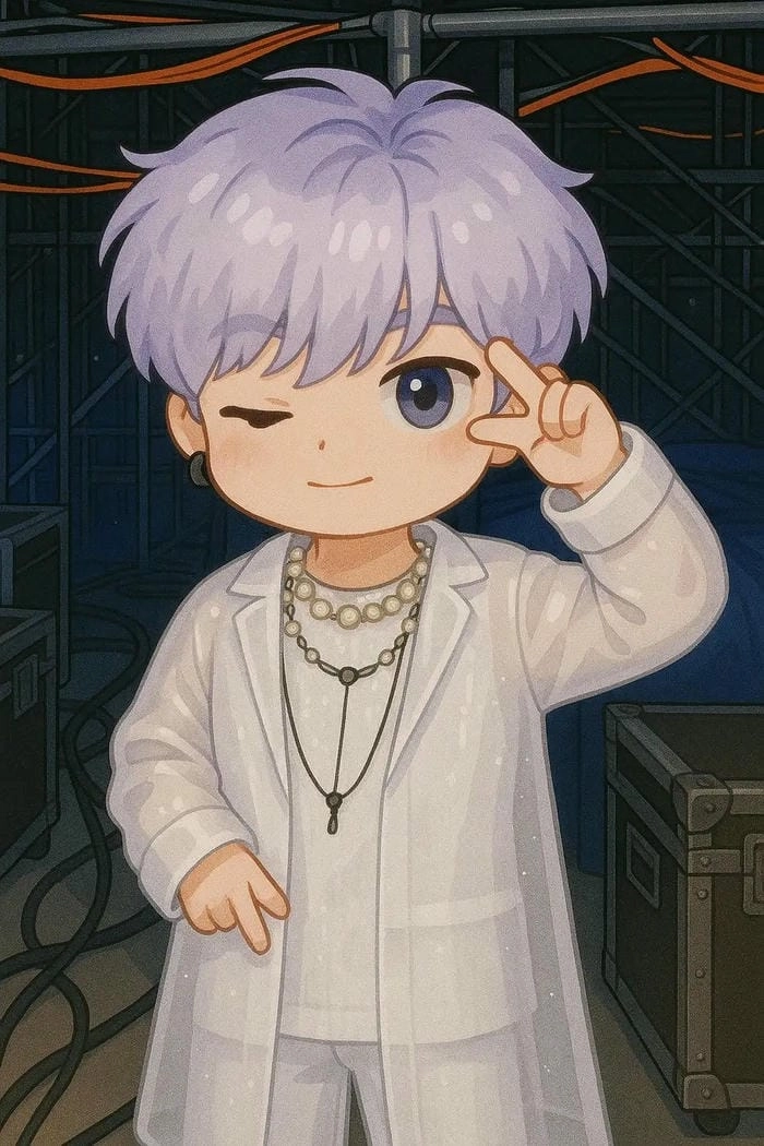 Hình ảnh Quang Anh Rhyder chibi