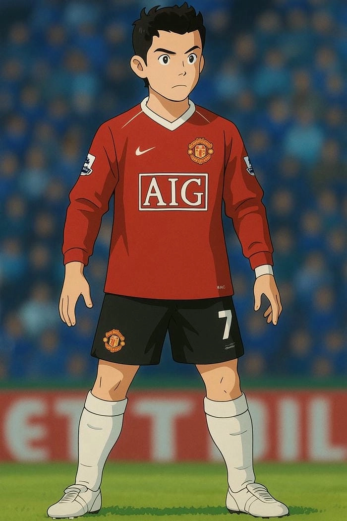 Hình ảnh Ronaldo chibi siêu dễ thương